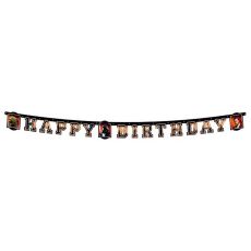Girlang "Happy Birthday" 180x13cm Star Wars