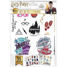 Klistermärken (55st) Harry Potter
