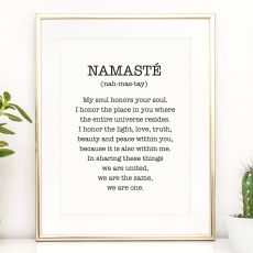 Poster Namasté