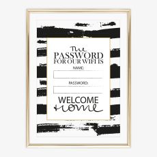 Poster Wifi Password