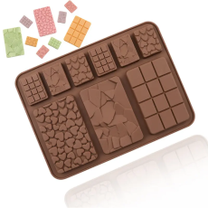 Chokladkakor 3 olika mönster