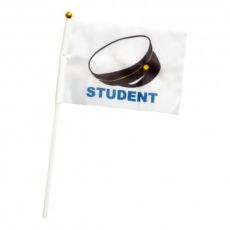 Flaggor Handflagga Student 25 cm 6-pack