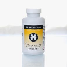 C-vitamin 1000 mg med nypon och citrusbioflavonoider 120 tabl