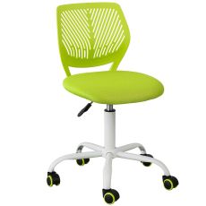 Snurrfåtölj, höjdjusterbart Skrivbordsstol, Kontorsstol, grön, FST64-GR