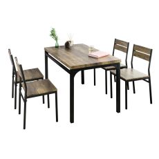 Matgrupp, Bord och 4 stolar, Plats för 4 personer, OGT28-N+FST72-Nx4