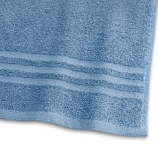 Handduk Frotté Basic Mellanblå 50x70 cm