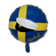 Ballong Student Folie Sverige 46 cm