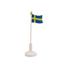 Bordsflagga Trä 32 cm
