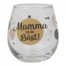 Cheers Glas "MAMMA Du är bäst" Dricksglas