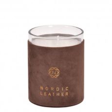 Doftljus Nordic Leather Brun Lavendel