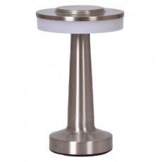 Lampa Touch Silver Uppladdningsbar 20 cm