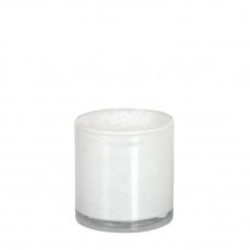 Ljushållare Vit Glas 10x10 cm