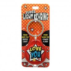 Nyckelring LOVE YOU Super Light Keyring