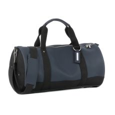 Duffelväska/axelremsväska/weekendbag tillverkad i neopren och silikon - Marinblå