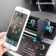 Praktisk Smartphonehållare för Bilens Ventilation - Bekväm och Anpassningsbar