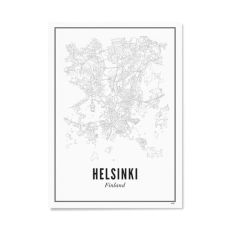 City - Helsinki 50x70
